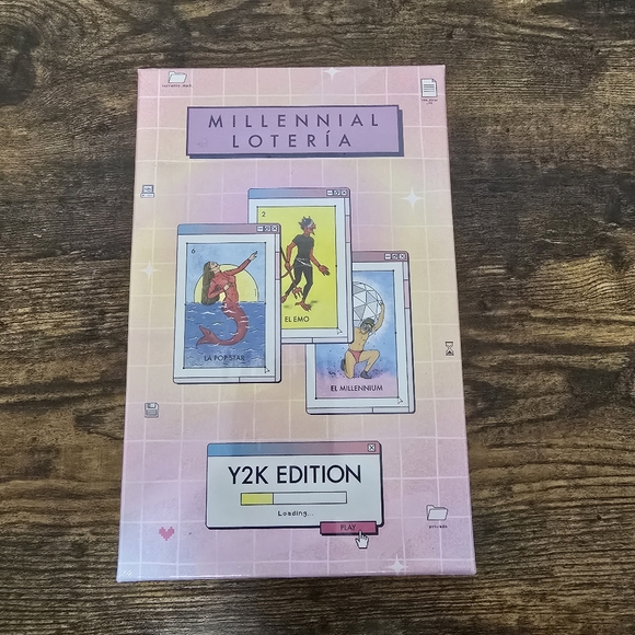 Millennial Loteria Bingo Y2K Edition Family Game Night 90s and 2000s Nostalgic - Picture 1 of 2